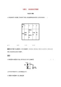 中考化学总复习优化设计专题综合突破专题三身边的化学物质专题提升演练