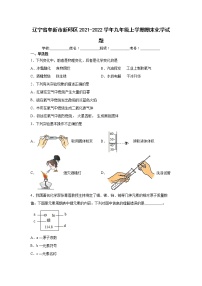 辽宁省阜新市新邱区2021-2022学年九年级上学期期末化学试题（word版 含答案）