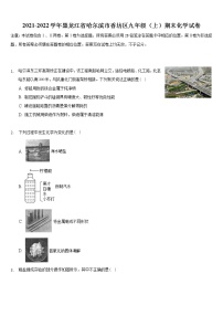 2021-2022学年黑龙江省哈尔滨市香坊区九年级（上）期末化学试卷（word版 含答案）