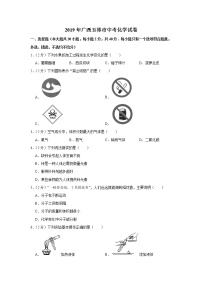 2019年广西玉林市中考化学试卷