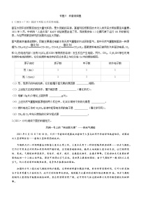 2021年全国中考化学试题分类汇编：专题9  科普阅读题