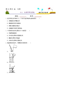 九年级下册课题1 生活中常见的盐当堂检测题