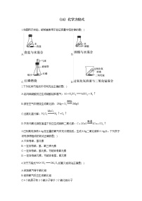 （11）化学方程式——2022届中考化学一轮复习理重点、攻难点专项特训