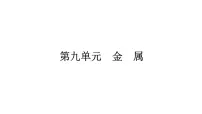 2022年鲁教版化学中考专题训练 第九单元 金 属课件PPT