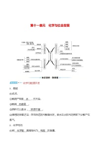 备战2022 鲁教版 中考复习 第十一单元 化学与社会发展 学案