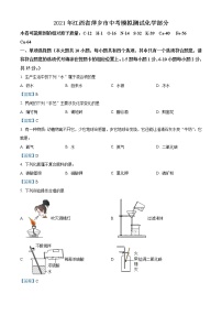 2021年江西省萍乡市中考一模化学试题（含答案）