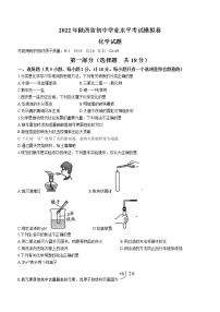 2022年陕西省西安市雁塔区中考模拟化学试题（word版含答案）