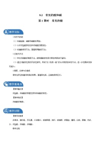 科粤版九年级下册8.2 常见的酸和碱第1课时教学设计