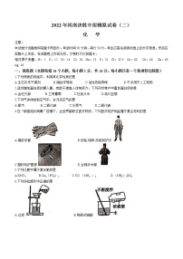 2022年河南省安阳市滑县九年级下学期决胜中招模拟二化学试题（word版含答案）