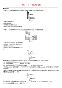 中考化学二轮专项复习专项11《中和反应及探究》练习题（含答案）