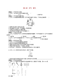 中考化学一轮复习考点精选练第2讲《空气 氧气》（含答案）
