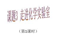 初中化学人教版九年级上册课题3 走进化学实验室背景图ppt课件