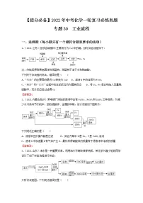 专题30工业流程-【提分必备】2022年中考化学一轮复习必练真题（全国通用）