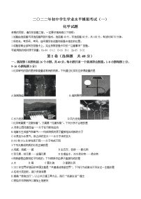 2022年山东省聊城市东昌府区中考一模化学试题(word版无答案)