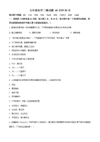 精品解析：2020年山东省泰安市岱岳区中考二模化学试题（解析版+原卷板）