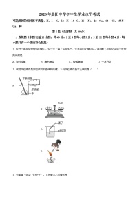 精品解析：2020年山东省东营市东营区晨阳中学中考二模化学试题（解析版+原卷板）