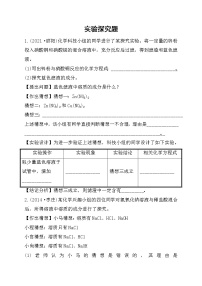 2022年河北省中考化学专题复习练习-实验探究题