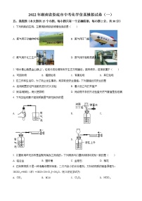 2022年湖南省娄底市中考一模化学试题