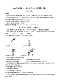 2022年陕西省宝鸡市陈仓区初中学业水平模拟化学试题（四）(word版无答案)