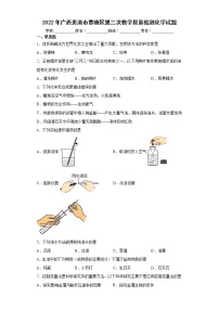 2022年广西贵港市覃塘区第二次教学质量检测化学试题(word版含答案)