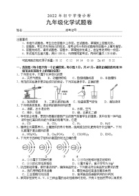 2022年湖南省湘西州凤凰县学情诊断（二）九年级化学试题(word版含答案)