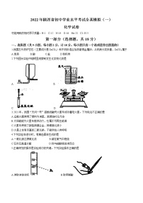 2022年陕西省宝鸡市陈仓区初中学业水平模拟化学试题（一）