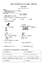 2022年新疆乌鲁木齐市实验学校中考第一次模拟考试化学试卷(word版含答案)