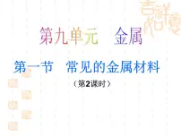 鲁教版九年级下册第一节 常见的金属材料备课课件ppt
