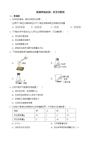 中考化学二轮专题复习-质量守恒定律、化学方程式解析版