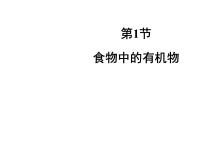 初中化学鲁教版九年级下册第一节 食物中的有机物备课ppt课件
