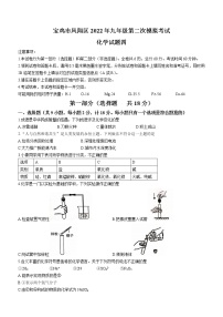 2022年陕西省宝鸡市凤翔区中考二模化学试题(word版无答案)