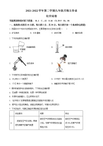 2022年新疆乌鲁木齐第一中学中考二模化学试题（有答案）