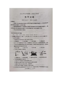 2022年山东省德州市临邑县第二次练兵考试化学试题及答案