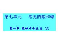 初中化学鲁教版九年级下册第四节  酸碱中和反应背景图ppt课件