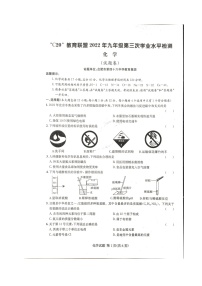 2022年安徽省C20教育联盟第三次学业水平检测化学试题（无答案）