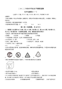 2022年云南省昭通市昭阳区中考一模化学试题（有答案）