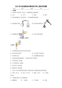 2022年山东省青岛市黄岛区中考二模化学试题(含答案)