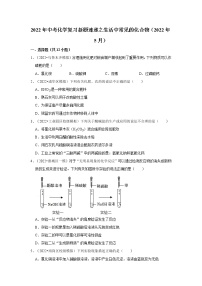 2022年中考化学复习----生活中常见的化合物练习