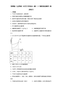 鲁教版 (五四制)九年级全册3物质的溶解性随堂练习题