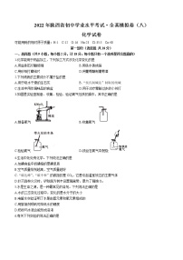 2022年陕西省西安市未央区中考全真模拟化学试题八(word版无答案)