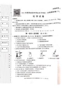 2022陕西中考未央区联考化学全真模拟卷八