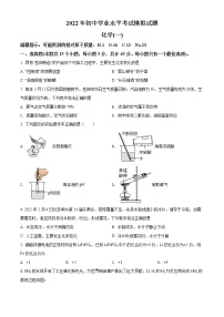 2022年湖南省岳阳市岳阳县中考一模化学卷及答案（文字版）