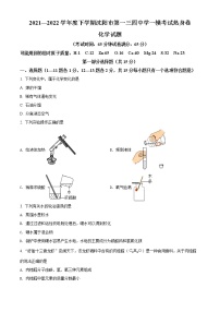 2022年辽宁省沈阳市第一三四中学中考一模化学卷及答案（文字版）