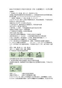 2022年河南省九年级中招收官C卷（全真模拟六）化学试题(word版含答案)