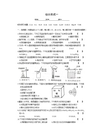 2022年河南省中考化学综合测试一（无答案）