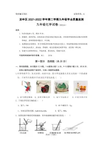 广东省深圳市龙华区2021-2022学年九年级下学期学业质量监测(二模)化学试卷