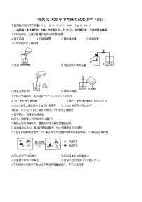 2022年甘肃省定西市临洮县中考模拟化学试题（四）(word版含答案)