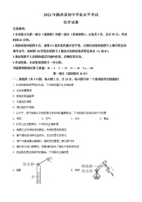 2022年陕西省中考化学真题（B卷）(word版含答案)