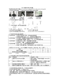 2022年湖北省随州市中考真题化学卷及答案（文字版）