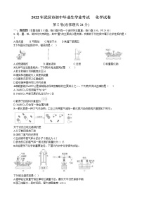 2022年湖北省武汉市中考化学真题(word版含答案)